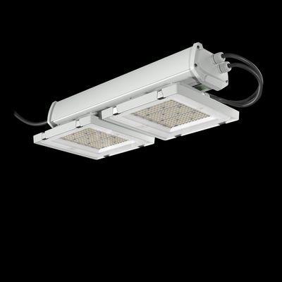 LED-Hallenpendelleuchte 4000K 142W statisch on/off runde extrabreite Streuoptik