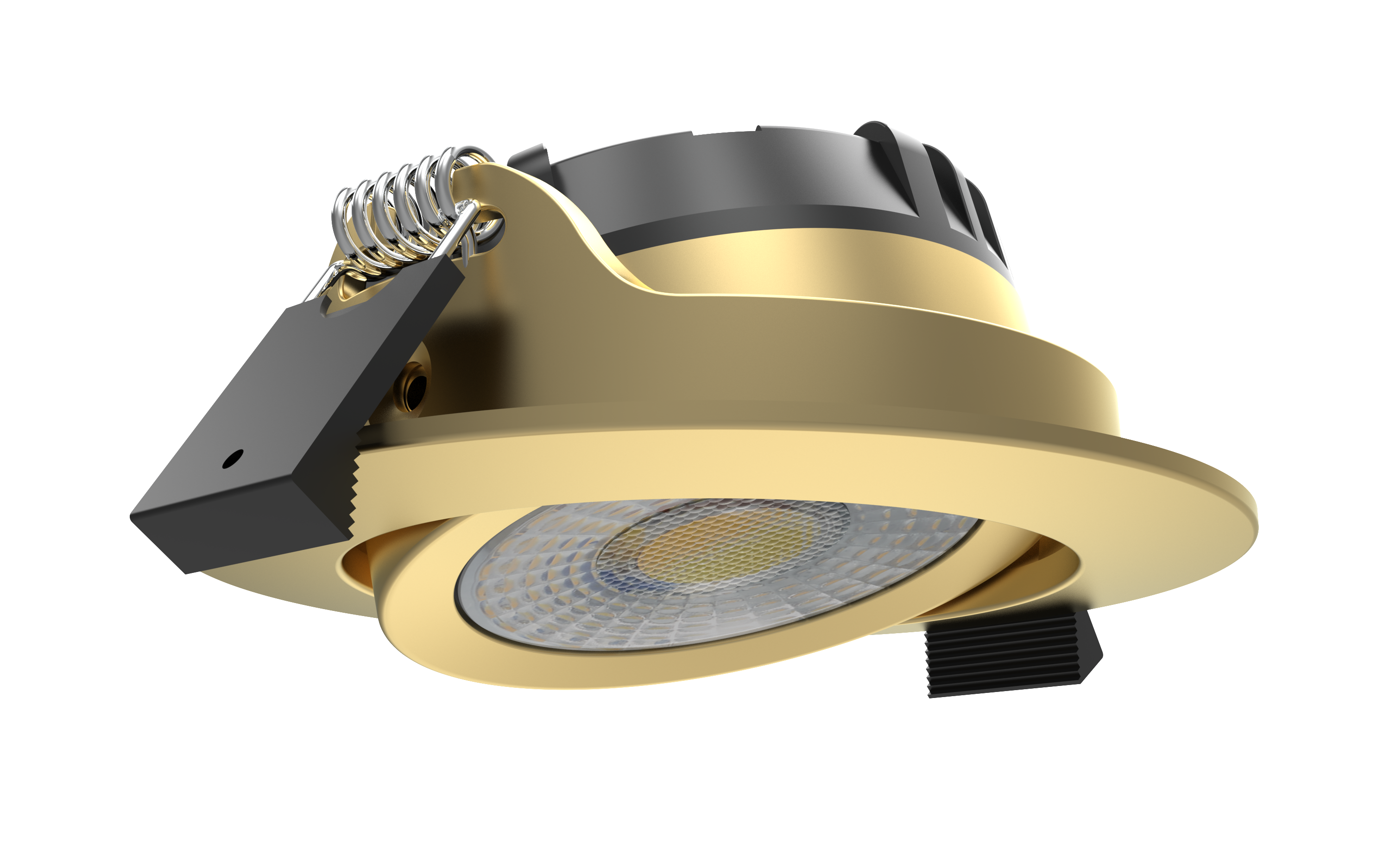 Perfy 68, Einbauspot, Durchmesser 82 mm, 600-800 lm, DALI, Kristalllinse