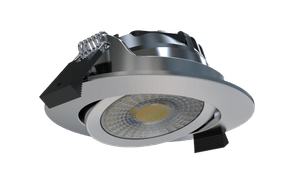 Perfy 68, Einbauspot, Ø82mm, 600-800lm, DALI, Kristalllinse, Chrom