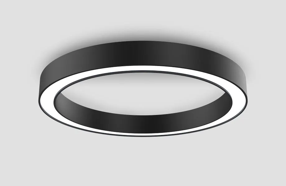 OLA Ringleuchte D600 × B65 × H82 mm, 48 W, 115 lm/W, DALI-2 dimmbar, IP20