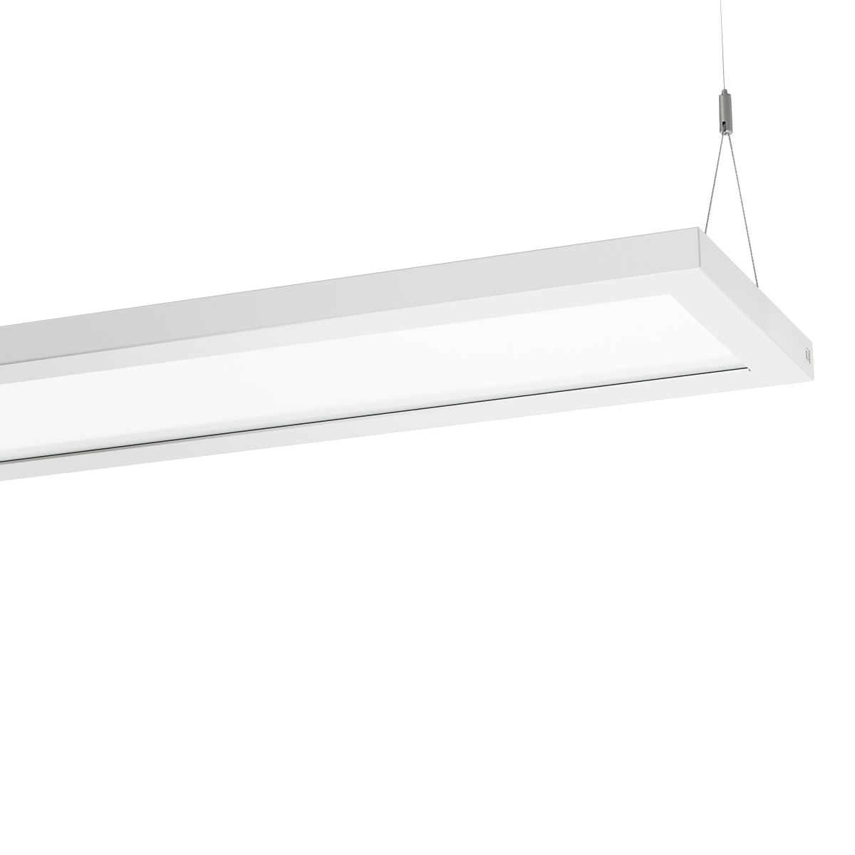 LED-Pendelleuchte 3000 - 4000K 49W statisch Mikroprisma d+i